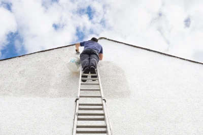 Peinture extérieure à Ledeuix — façades et ravalement